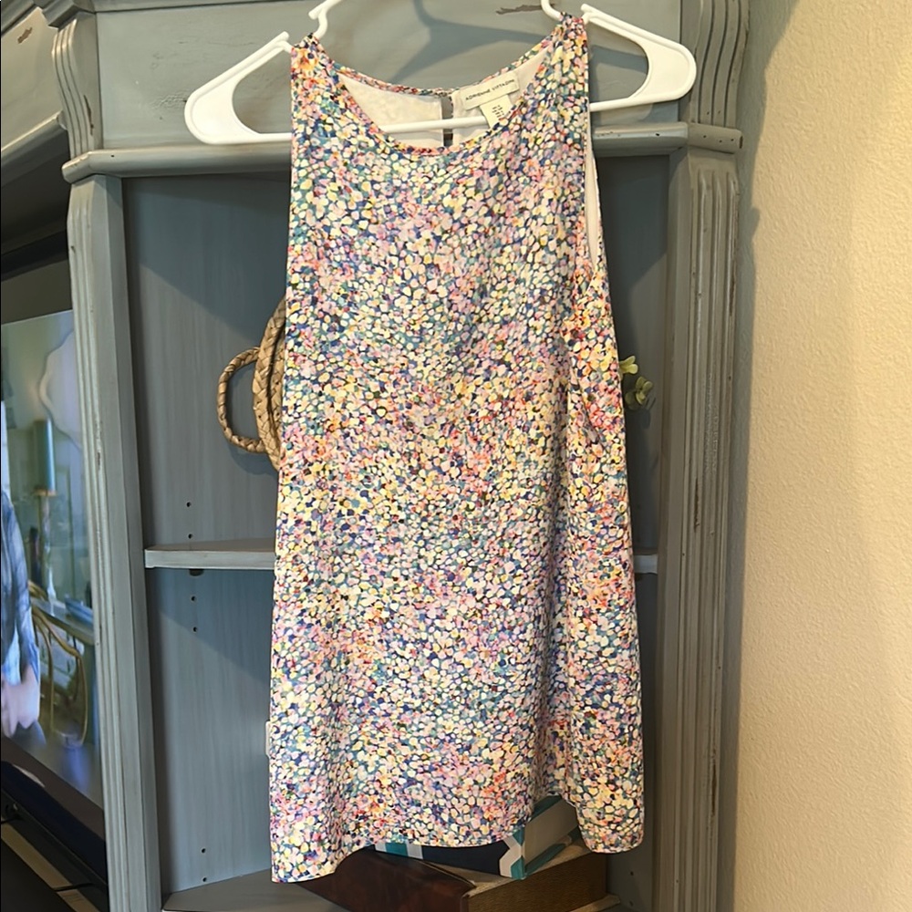 Adrienne Vittadini Multicolor Floral Top